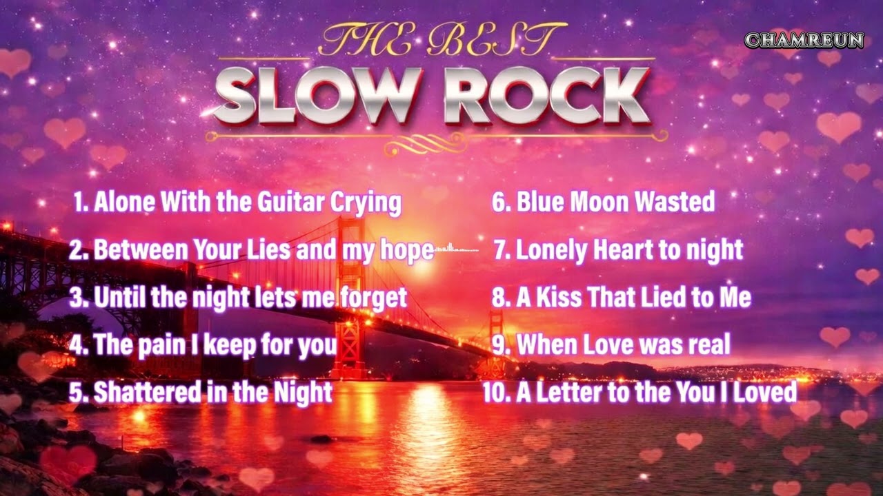 🎸The Best Slow Rock Love Songs 70s 80s 90s | Classic Rock Ballads