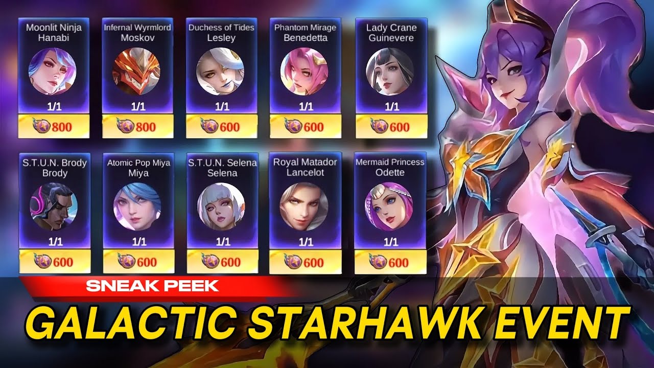 FANNY LEGEND SKIN & ALL STAR RESALE 🎉🎉🎉