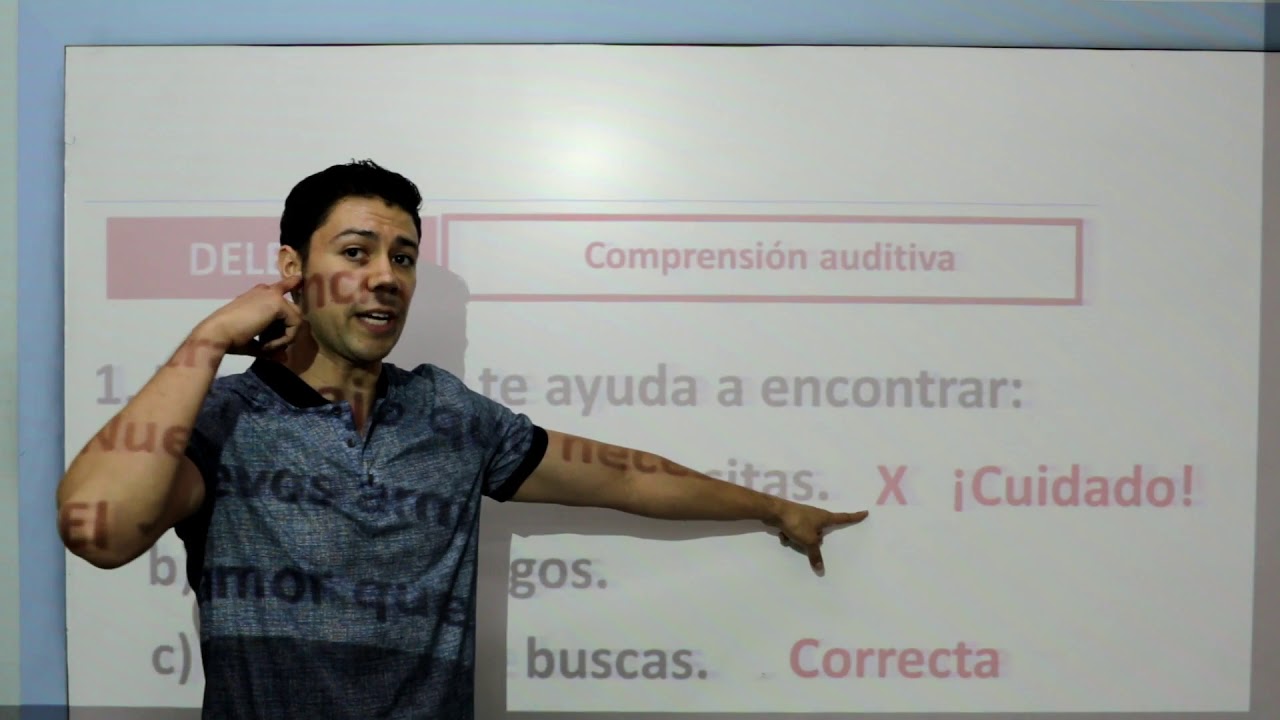 DELE A2. Tarea auditiva 1. Examen 1.