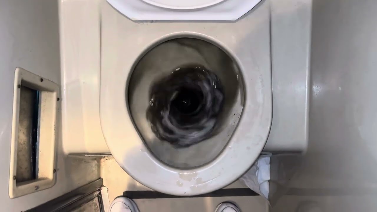 Lavatory On A Charter Bus