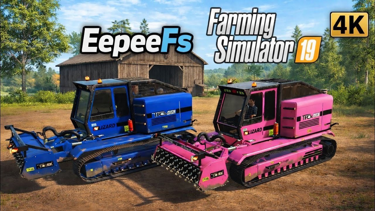 Two Colors, One Forest | FS19 Forestry Gameplay | 4K