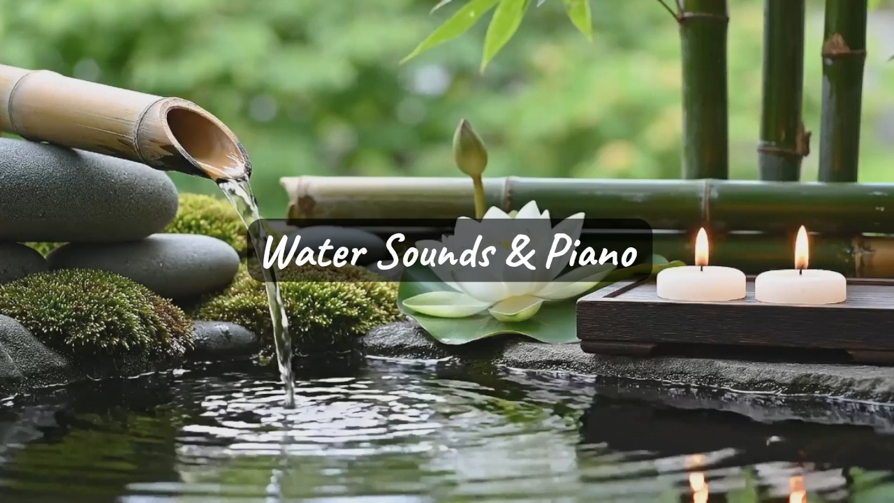 Deep Sleep Music: Gentle Piano & Relaxing Water Sounds