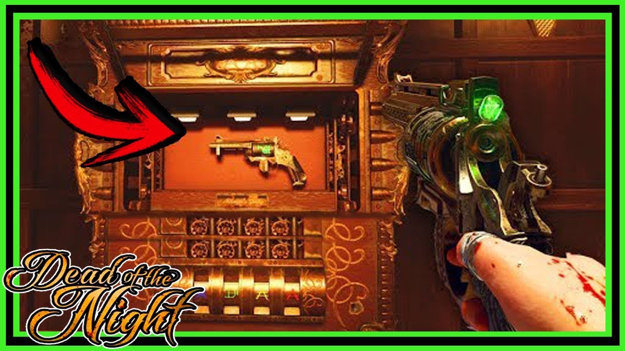 COMO CONSEGUIR ARMA ESPECIAL DEAD OF THE NIGHT ZOMBIES BLACK OPS 4