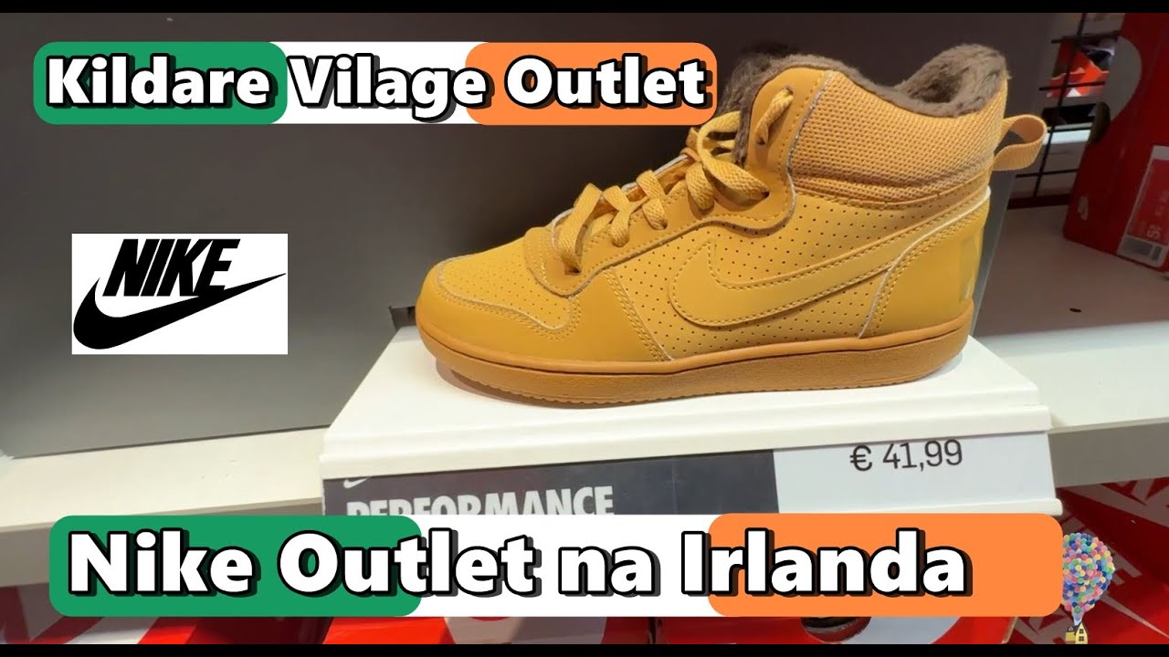 Visitamos a loja da Nike no Outlet de Kildare na Irlanda