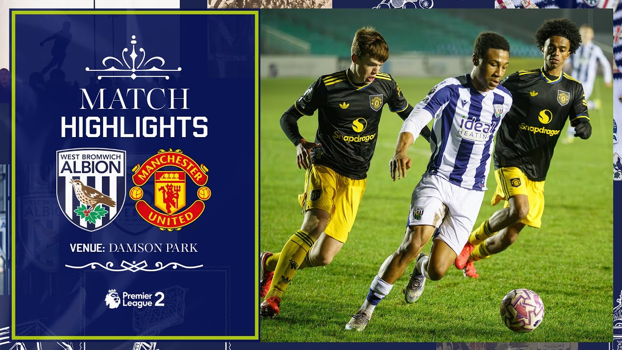 Youngsters defeated at Damson Park | Albion 1-5 Manchester United | PL2 Highlights