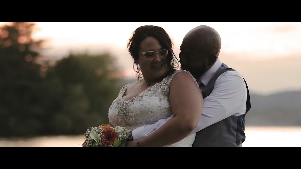 Rachel and Tre's Surprise-Filled Waterfront Woodland Wedding Video from Bomoseen, Vermont