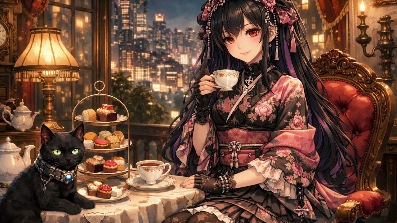 Tea leaves dancing with steam during tea time | おつかれさま( ˘ω˘ )