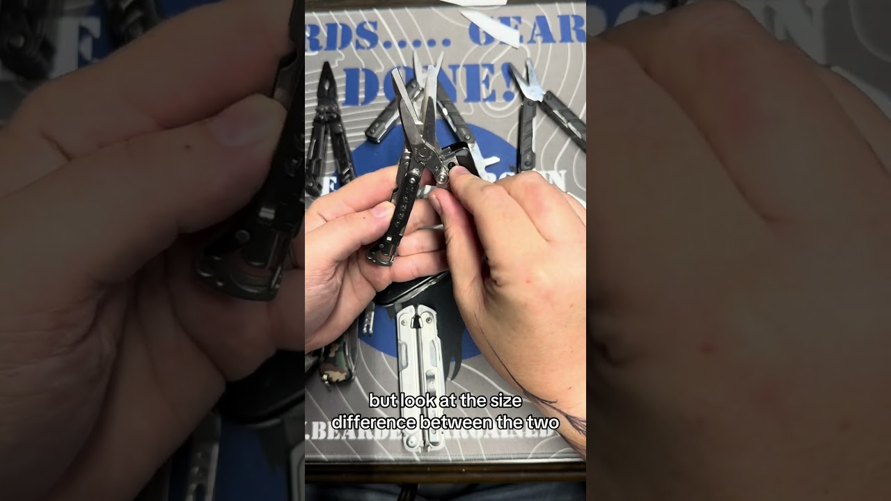 Best Scissors on a Multitool Ever!!!