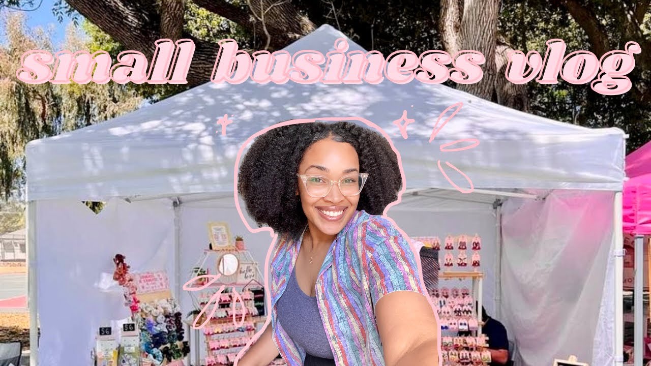 Prepping for a Craft Fair/PopUp Shop|Unboxing Haul|Small Business Vlog ✨