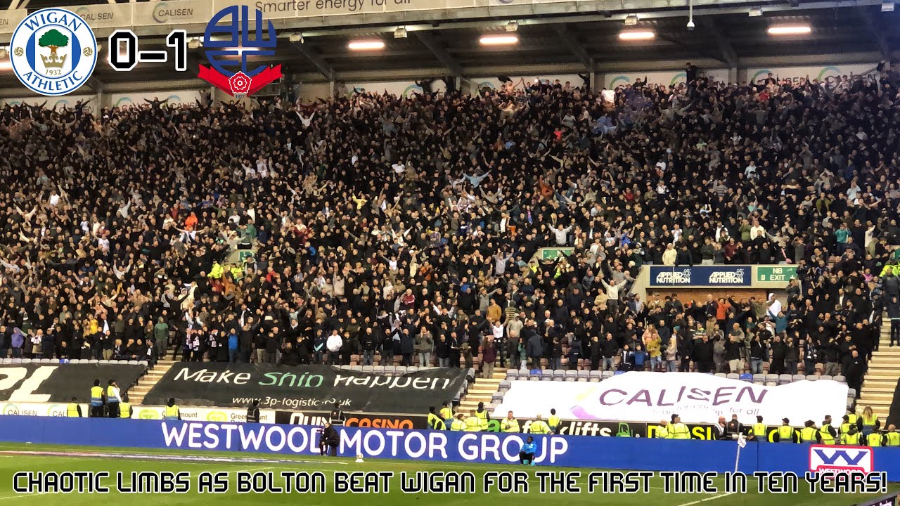 CHAOTIC LIMBS AS BOLTON BEAT WIGAN FOR THE FIRST TIME IN TEN YEARS | Wigan 0-1 Bolton Matchday Vlog