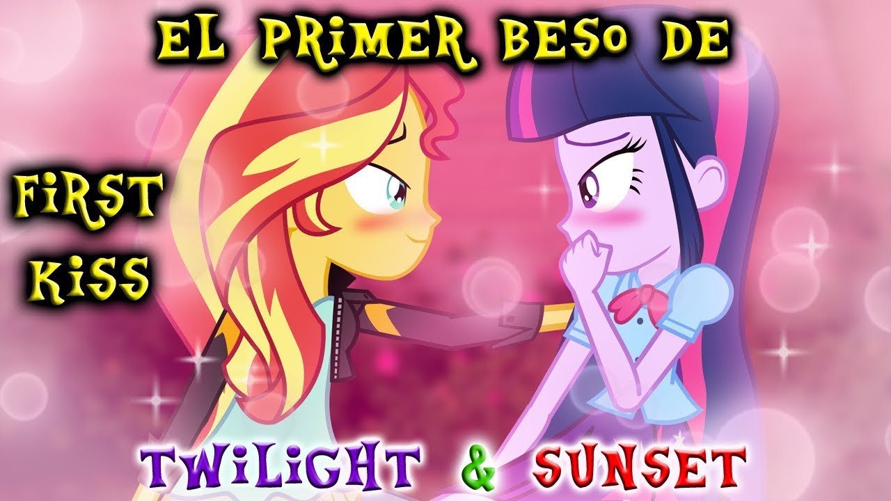 El Primer Beso de Twilight y Sunset | PonyDubberx