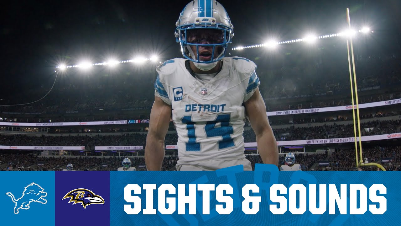Sights and Sounds: Detroit picks up a PRIMETIME win in Baltimore | 2025 Week 3: Lions at Ravens