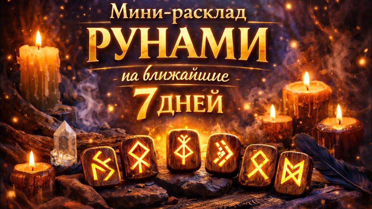 Это ВАЖНО услышать прямо сейчас ! !!😉 Что Руны  приготовили именно Вам  на эту неделю?Ответы здесь