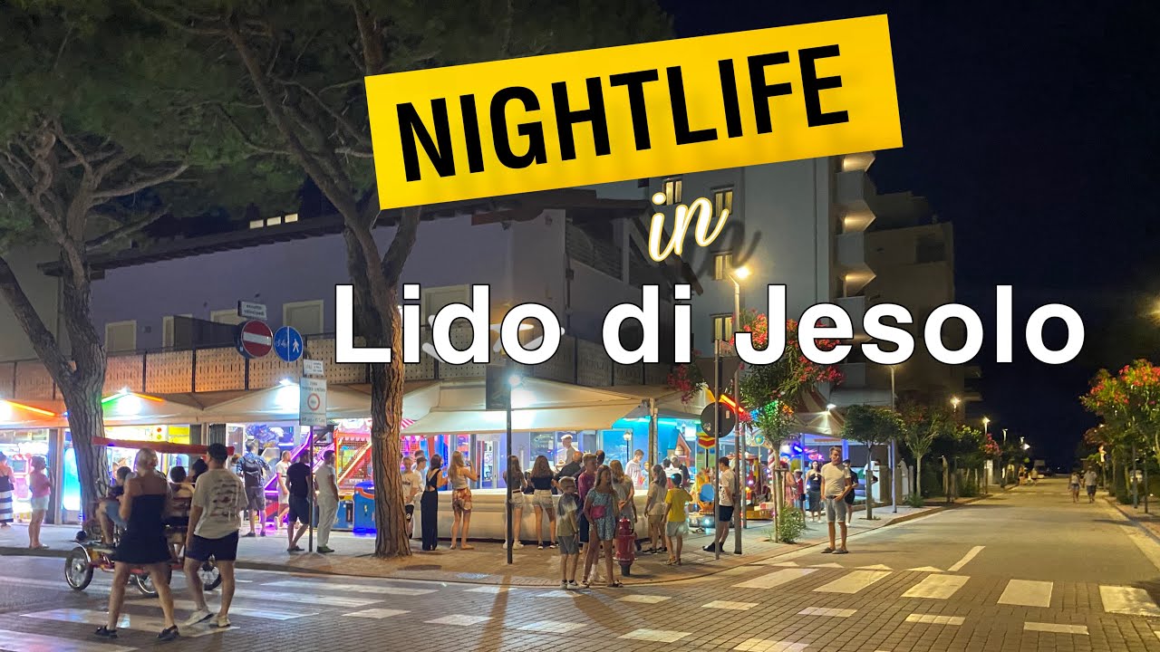 Nightlife in Lido di Jesolo - Italy