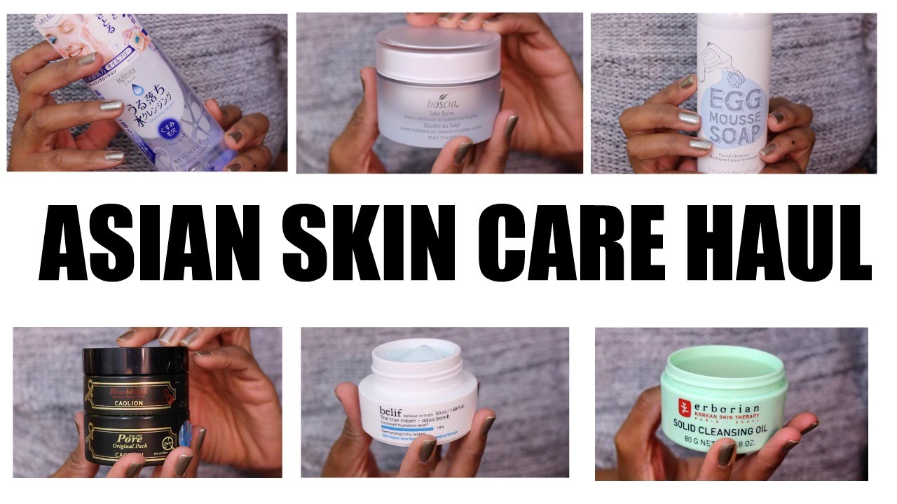 Asian Skin Care Products Haul Video I ByBare