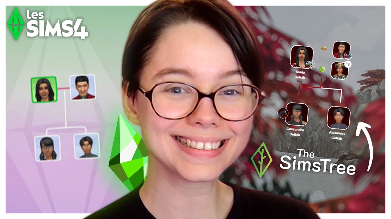 L'astuce ULTIME pour NE PLUS S'ENNUYER sur Les Sims 4 : les arbres généalogiques !  [FR/SUB SUB]