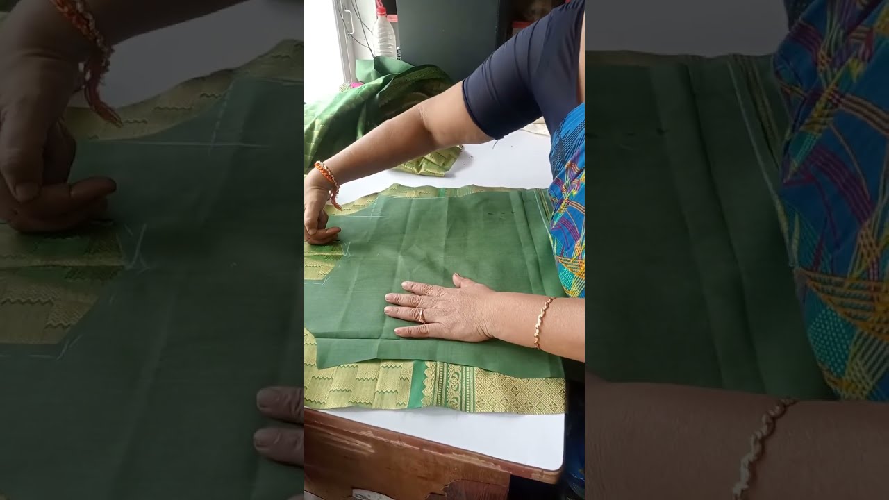 Cudi and paavadai sattai top cutting video🪡 🧶🧵✂️....... My mom's class❤✌ #cuttingandstitching 