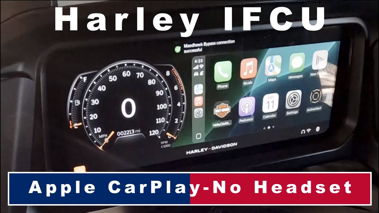 Harley IFCU CarPlay Headset Bypass: Maedhawk Install and Setup
