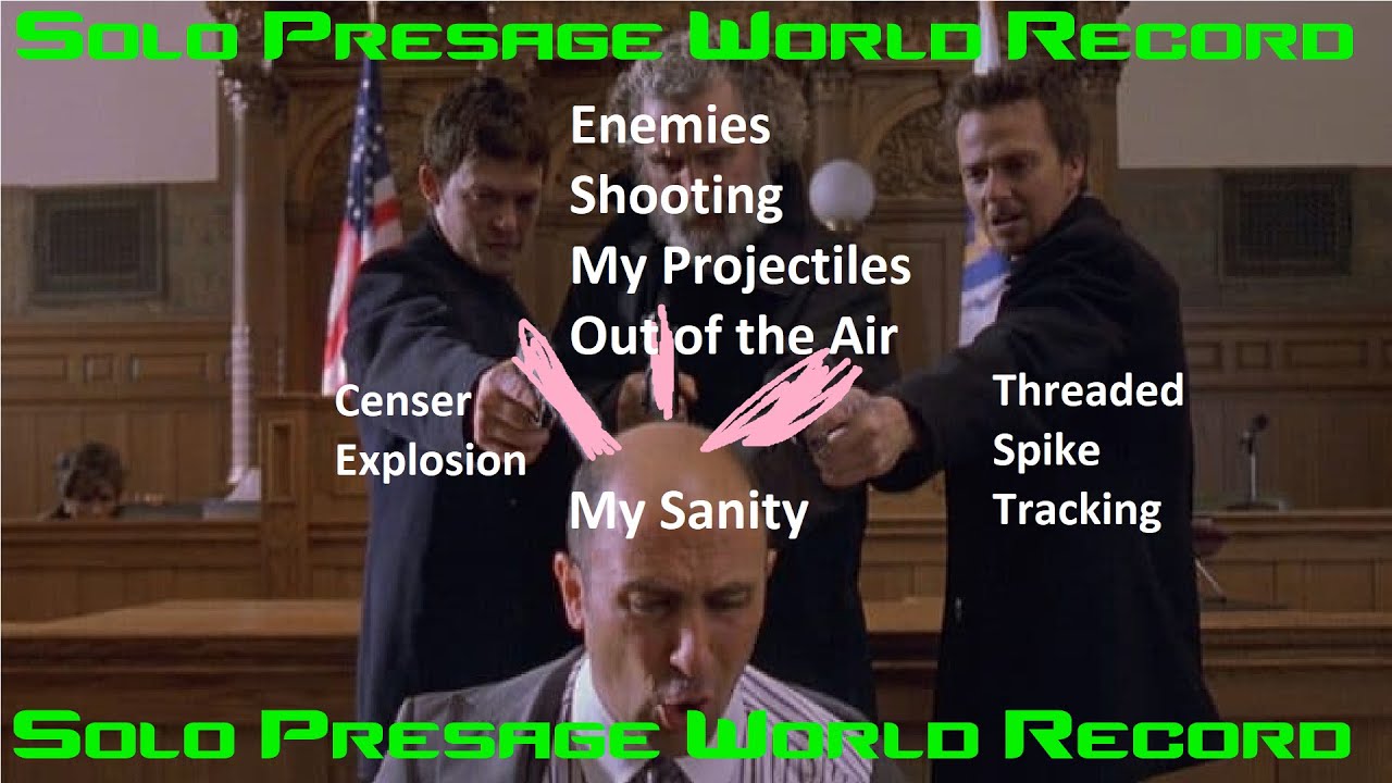 Solo Presage World Record in 5:09