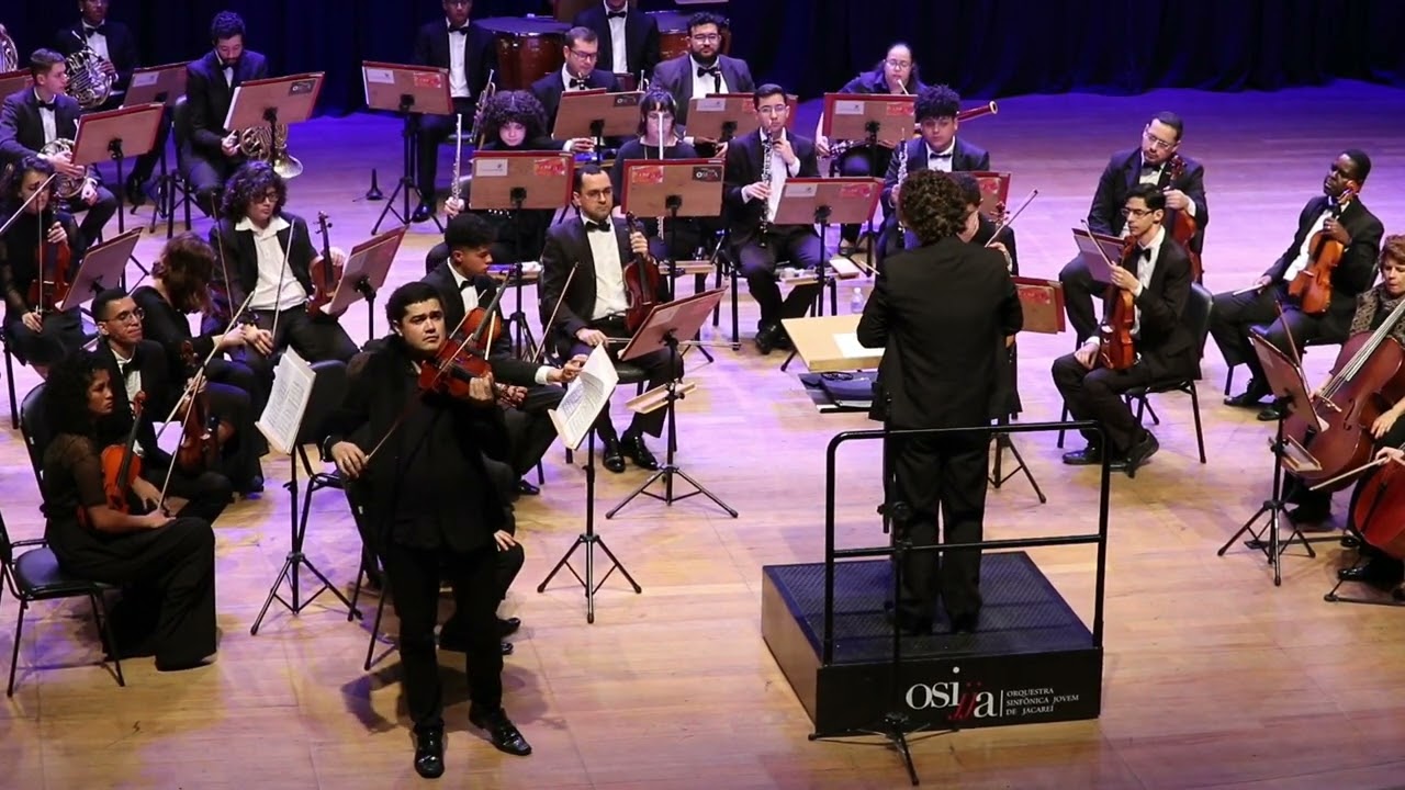 Concerto n&deg;1 de M. Bruch - Wellington Rebou&ccedil;as violino