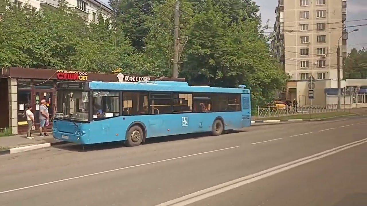 Видновский троллейбус. Поездка на ТролЗа-5275 "Оптима" по маршруту №1 // 10 июля 2022 г. //