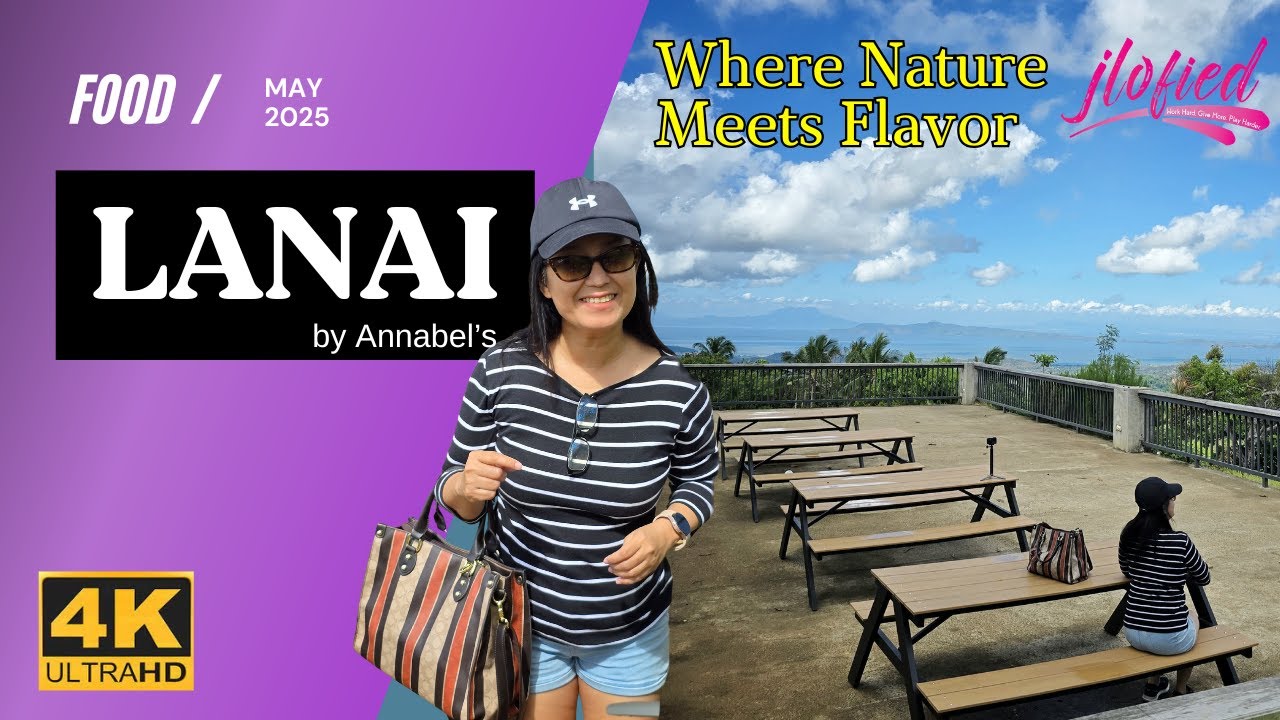 BREAKFAST WITH A VIEW AT LANAI BY ANNABEL'S | UBE CHAMPORADO & BACON SLAB IN TANAY, RIZAL