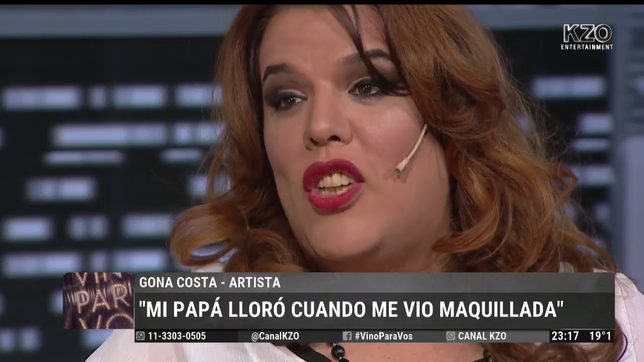 Gona Costa recordó el momento en que le contó a su papá que era trans