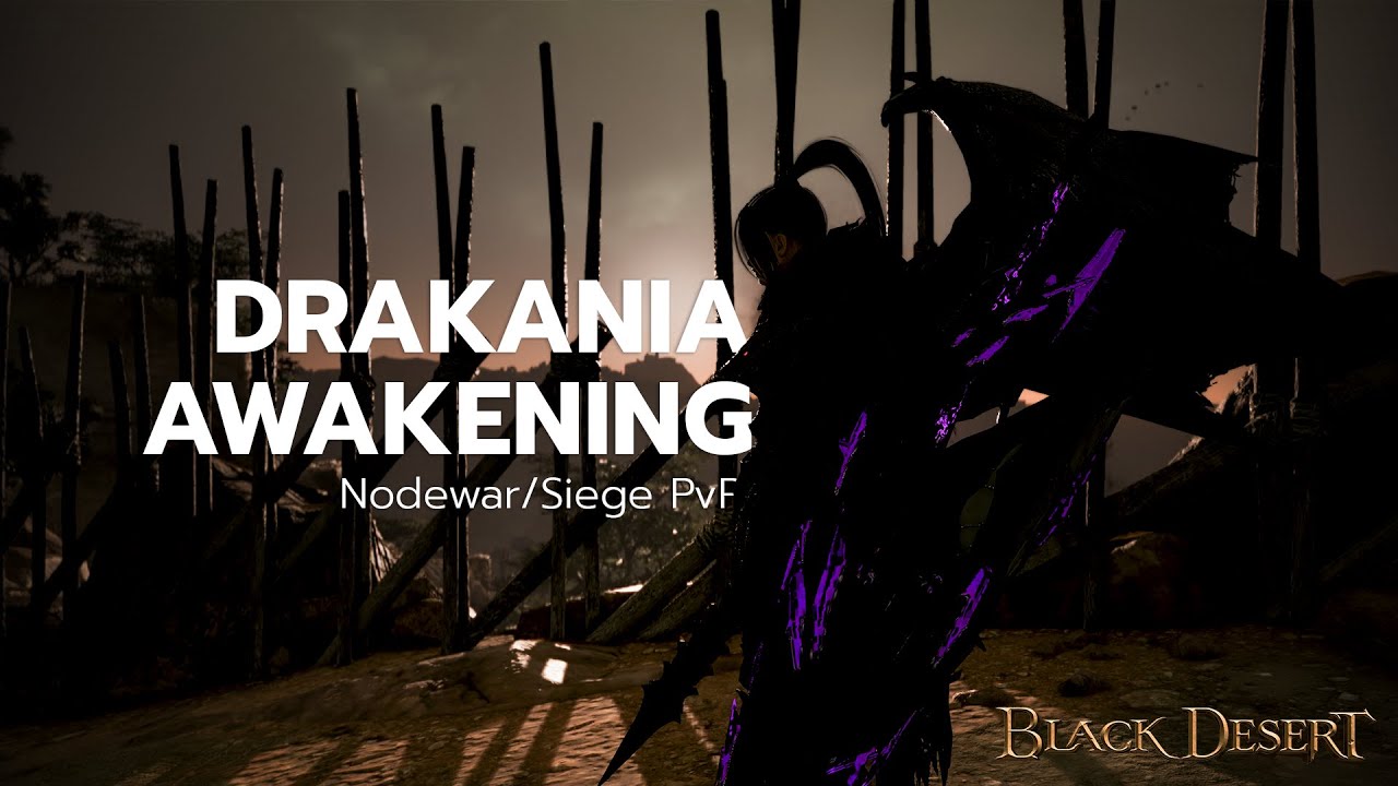 Drakania Awakening Node War/Siege Moments | Black Desert