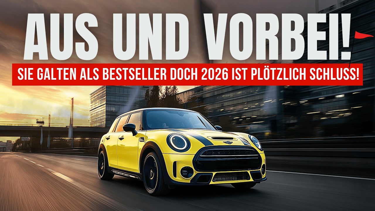 WAHNSINN! Diese Autos gehen 2026 vom Markt &ndash; und keiner wei&szlig; warum!