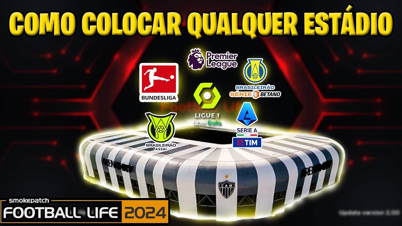 Tutorial: Como Adicionar QUALQUER Estádio no Football Life 24/PES 2021! 🏟️⚽ (Passo a Passo)