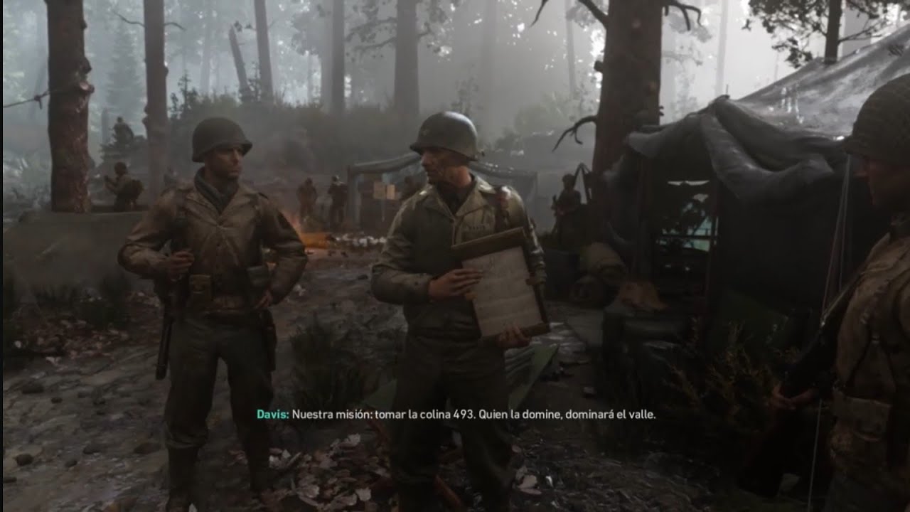 Call of Duty WWII: [#7]  Carnicería - Bosque de Hürtgen (60FPS)