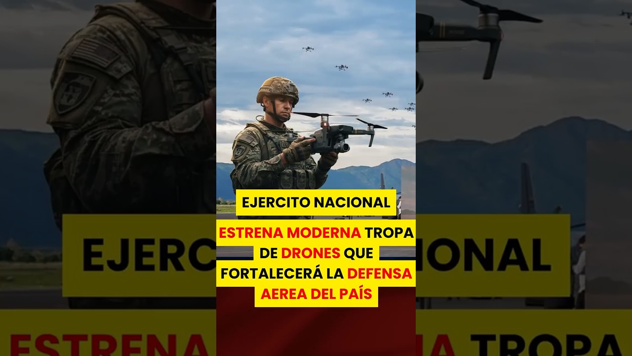 &iexcl;COLOMBIA SE ARMA! Nace el Batall&oacute;n de Drones que Cambia la Defensa Nacional