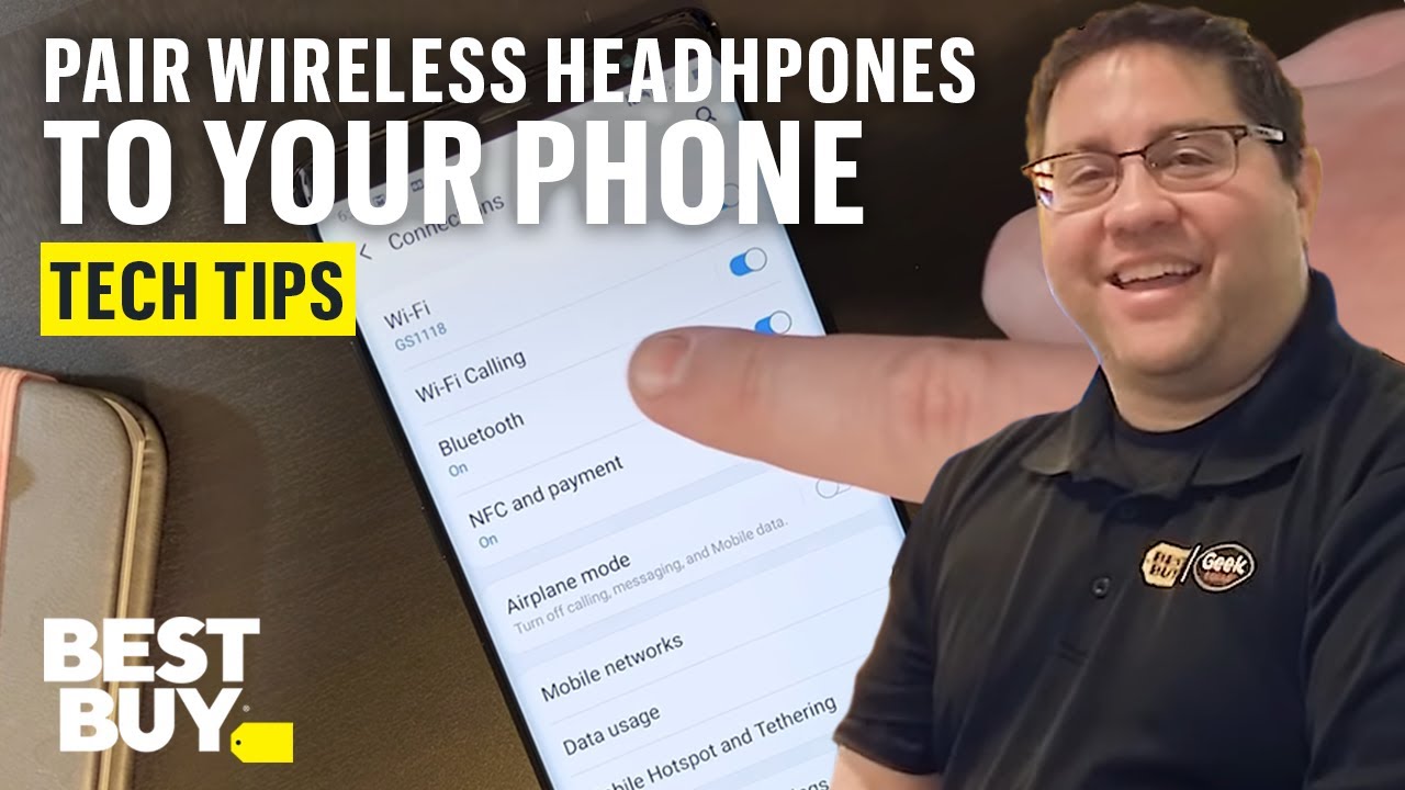 Pairing Wireless Headphones to Your Phone - Tech Tips from Best Buy