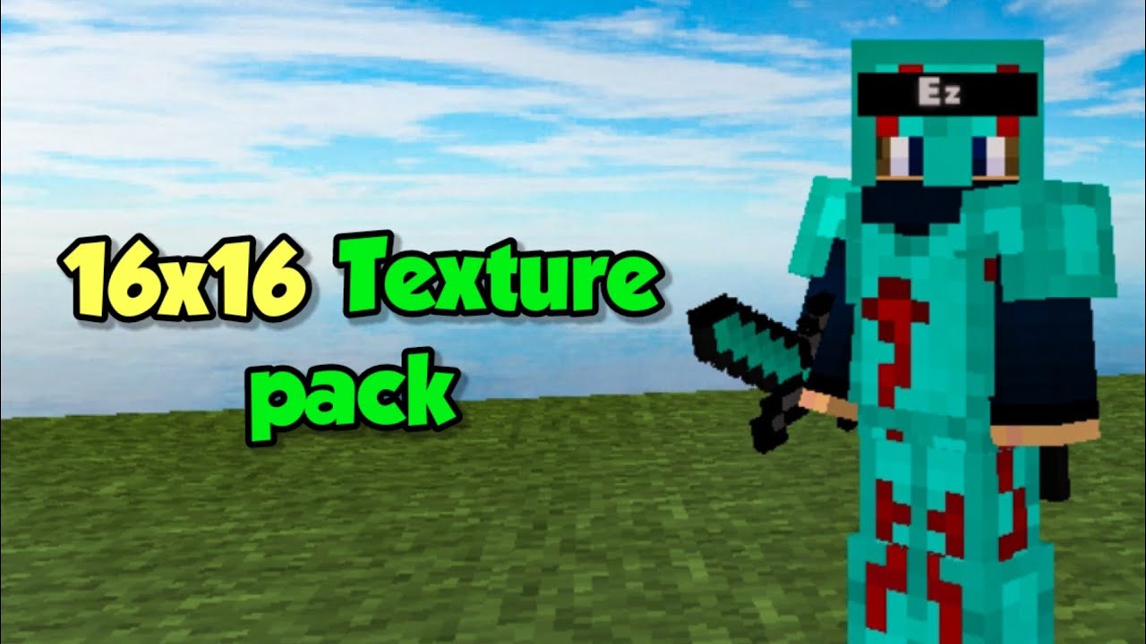 Pvp with 16x16 Texture pack...🔥💯