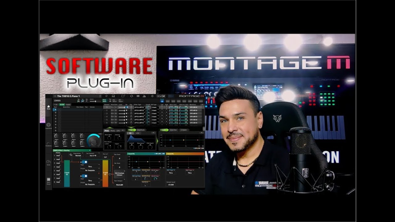 YAMAHA MONTAGE M V3 SOFWARE