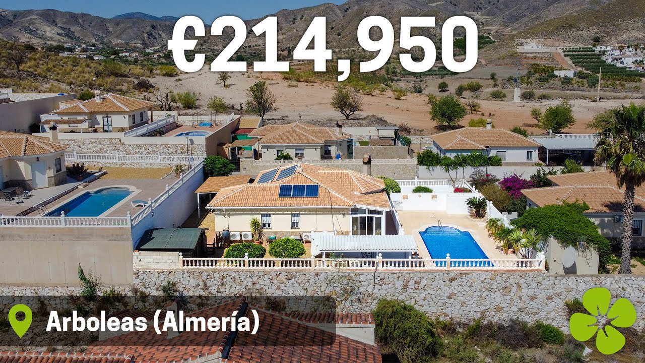 SOLD! - HOUSE TOUR SPAIN | Villa in Arboleas @ €214,950 - ref. 02390