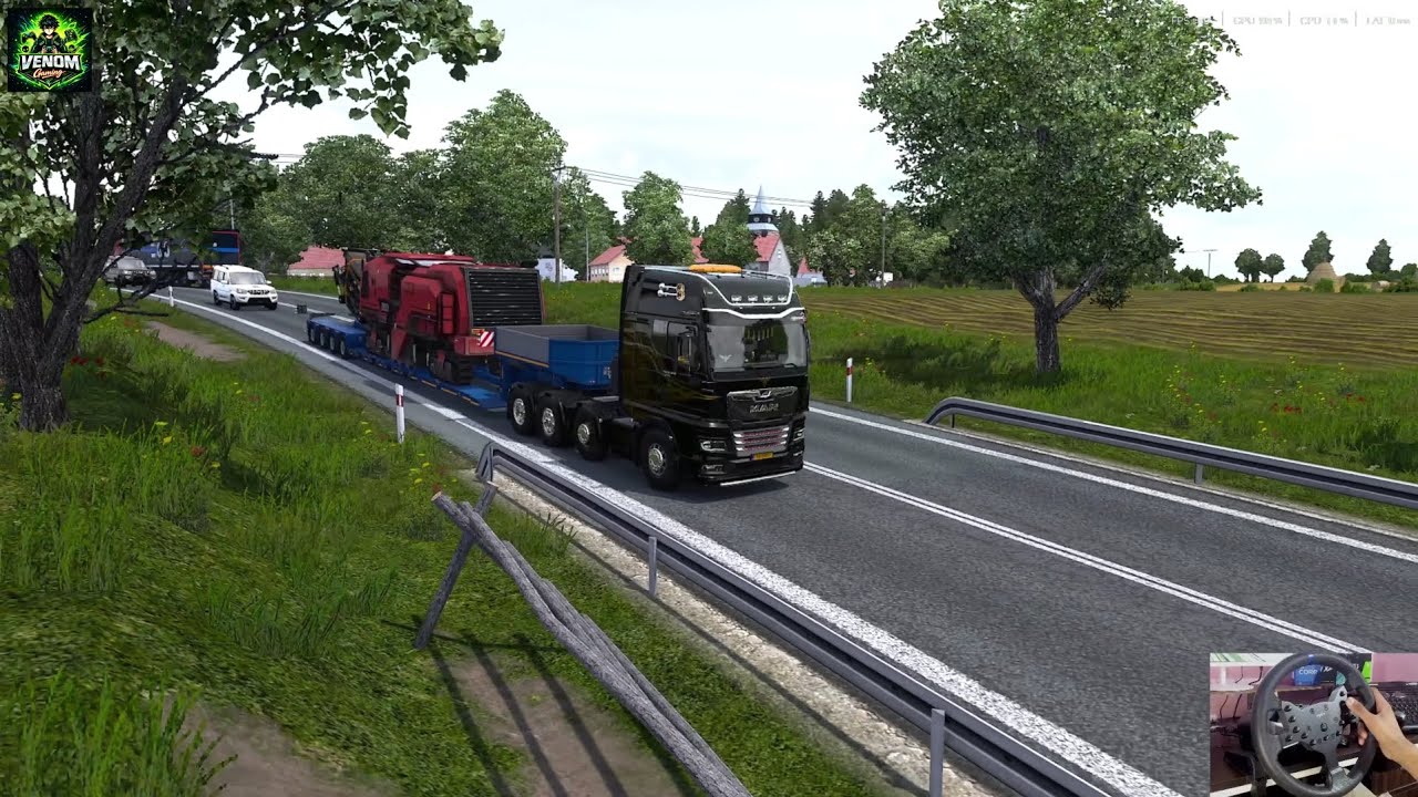 MAN TGX Truck 🚦 | Following Traffic Rules 🙄 | ETS2 Realistic Drive | PXN V99