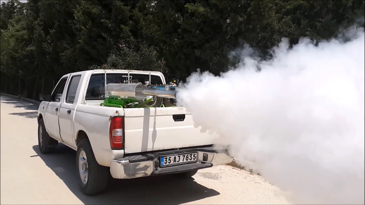 SM900 - Vehicle mounted thermal fogging/fogger machine [HD]