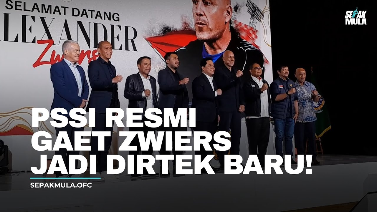 DARI BELANDA HINGGA YORDANIA, ALEXANDERS ZWIERS KINI RESMI PIMPIN DIREKTUR TEKNIK PSSI