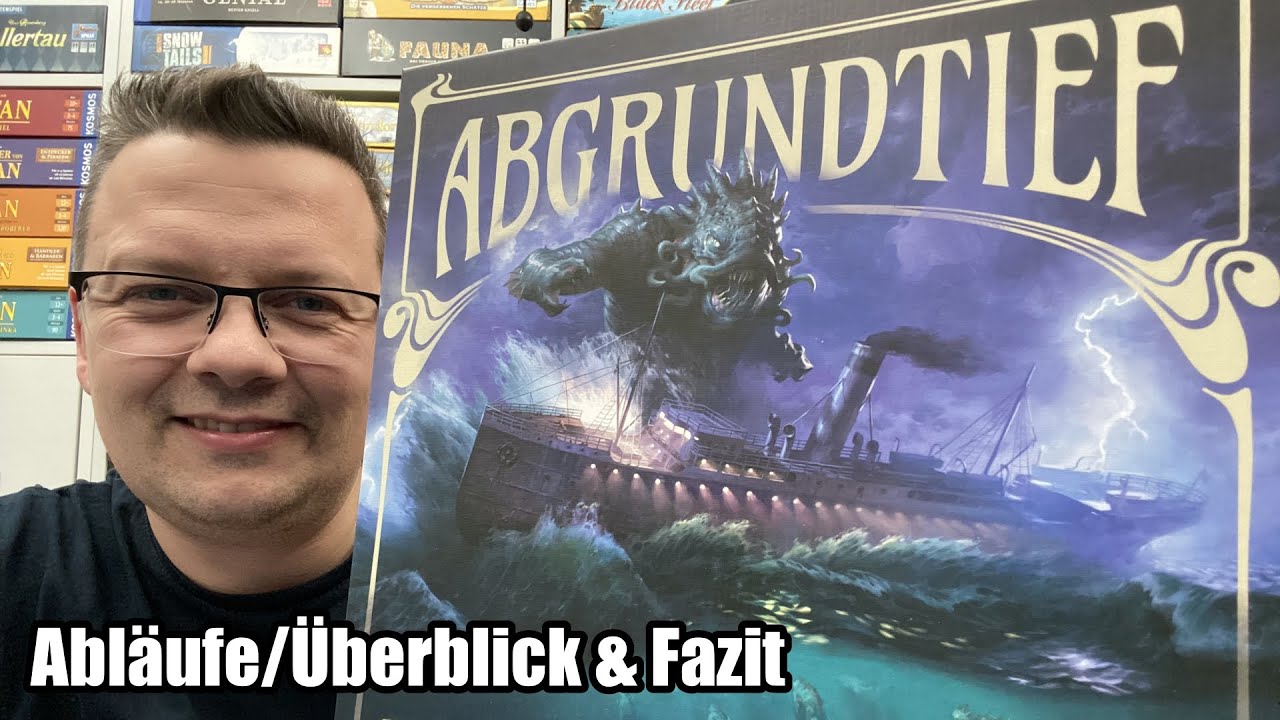 Abgrundtief (asmodee) - Semi kooperatives Spiel - für mich ein Highlight! wie Battlestar Galactica!