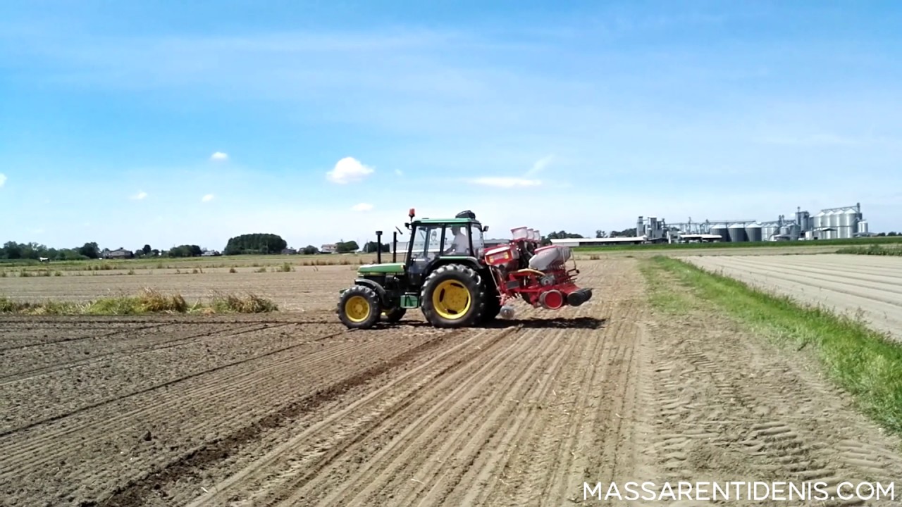 John Deere 1950 semina fagioli borlotti 2017