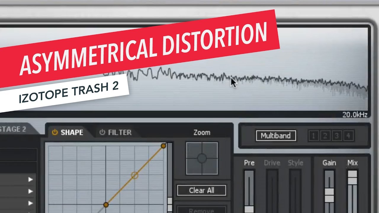 iZotope Trash 2: Asymmetrical Distortion | Music Production | Sound Design | Berklee Online