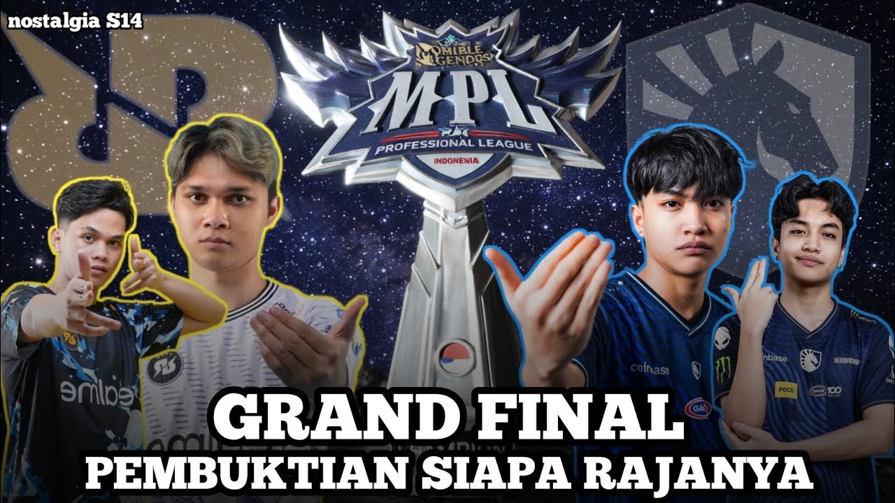 NOSTALGIA KING RRQ HOSY VS TLID GRAND FINAL MPL S14, BIKIN SENAM JANTUNG DAN SERU BANGET