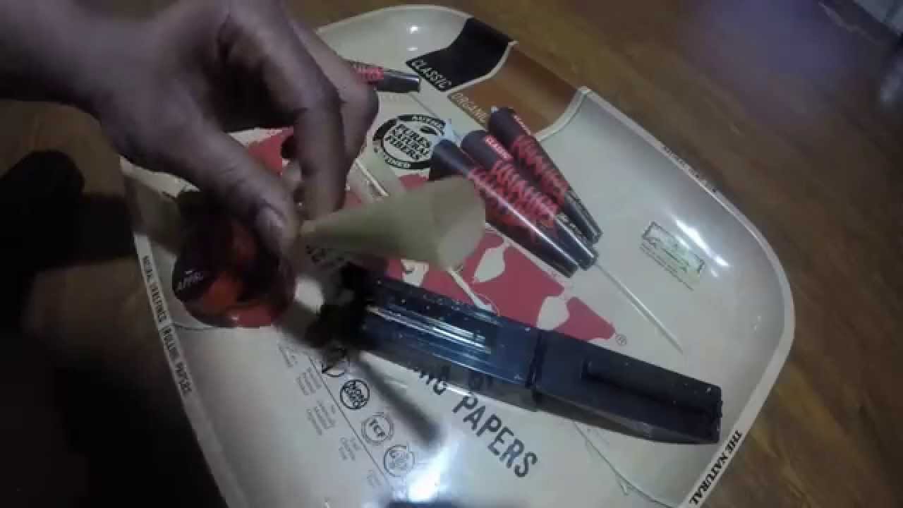 how to fill a raw cone filler