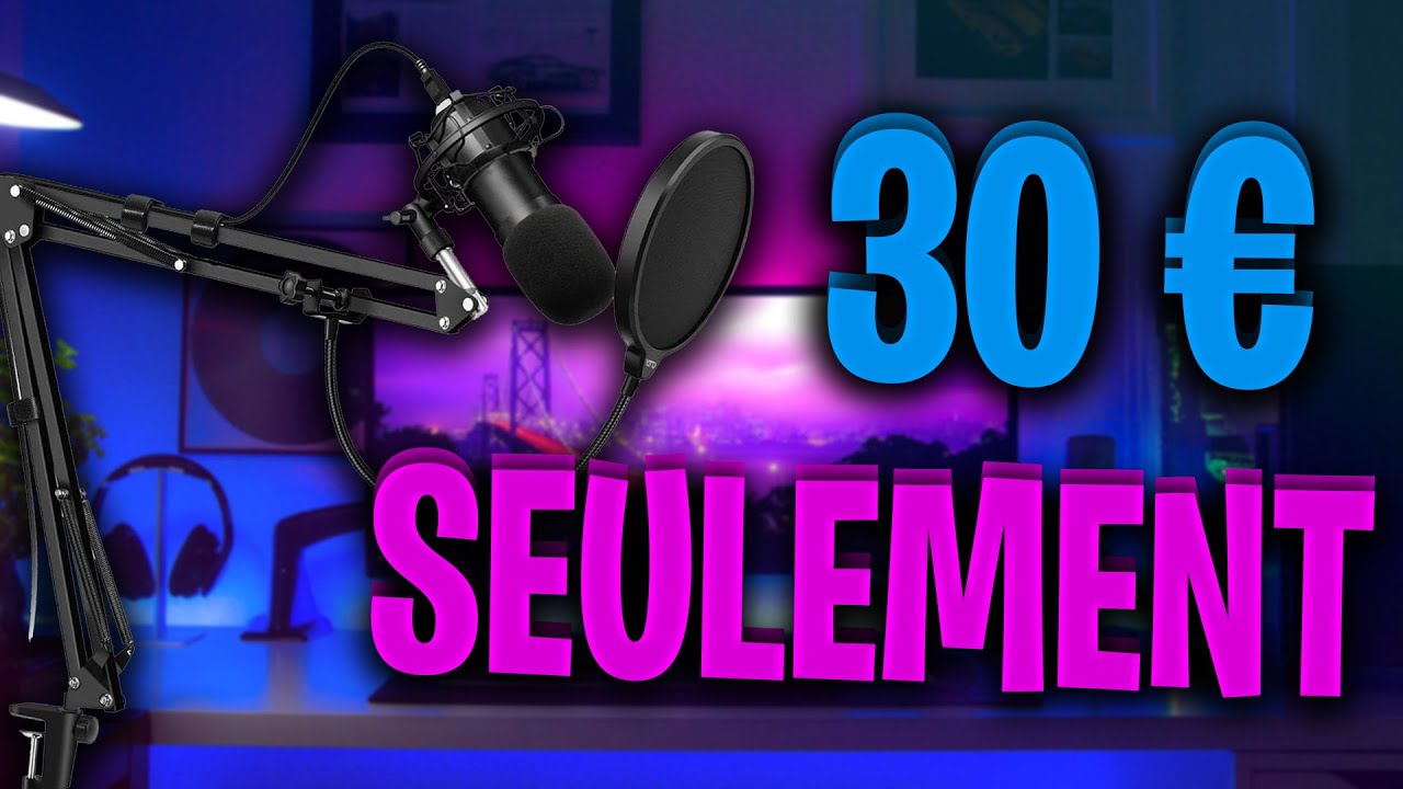 UN BRAS MICRO POUR SEULEMENT 30€ ! (compatible pour blue yeti)