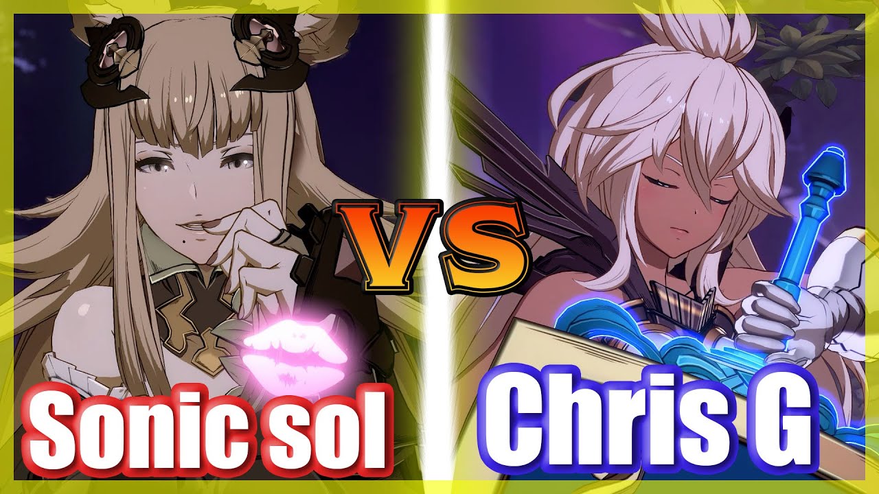 [GBVS] Sonic sol (Metera) vs ChrisG (Zooey) FT3