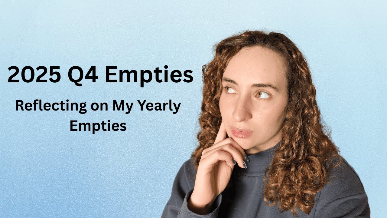 This Is What I Actually Used Up in 2025 | Q4 Empties