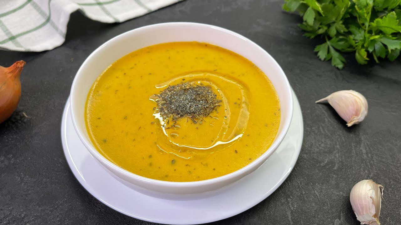 Bişməsi ilə birlikdə 30 dəqiqədə hazır olan &ccedil;ox ləzzətli Mərcimək Şorba resepti|Myfoodchannel