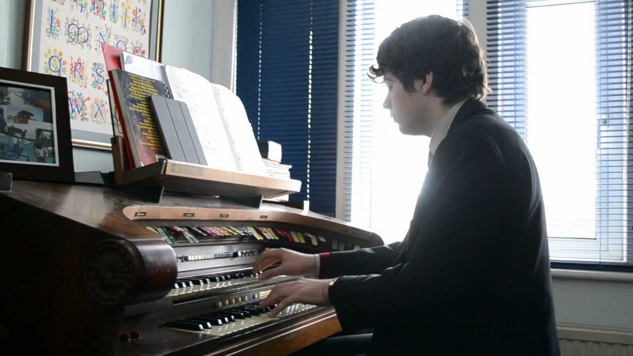 James Kenny playing my Hammond Regent