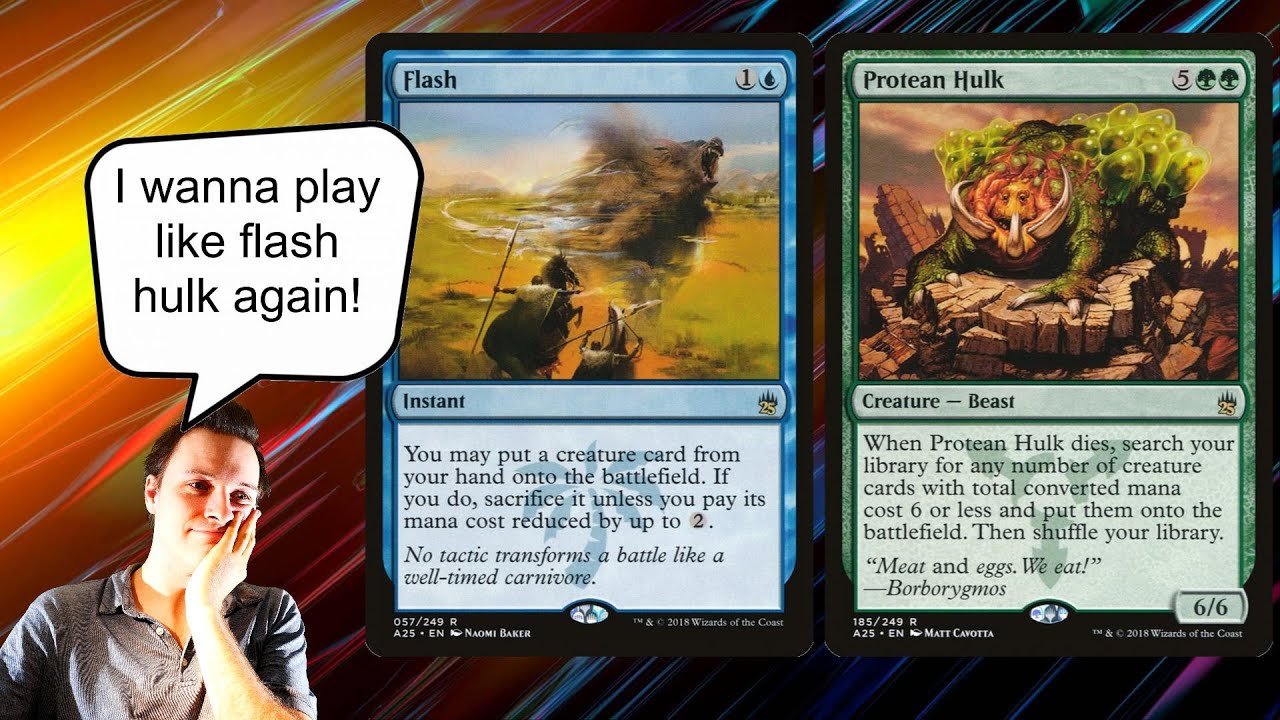 I wanna play like we did when flash was legal in EDH commander